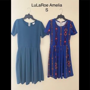 Two Amelia dresses. Size S